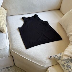 Lululemon Athletica Black Sleeveless Relaxed Fit Swiftly Tank Top Size 8